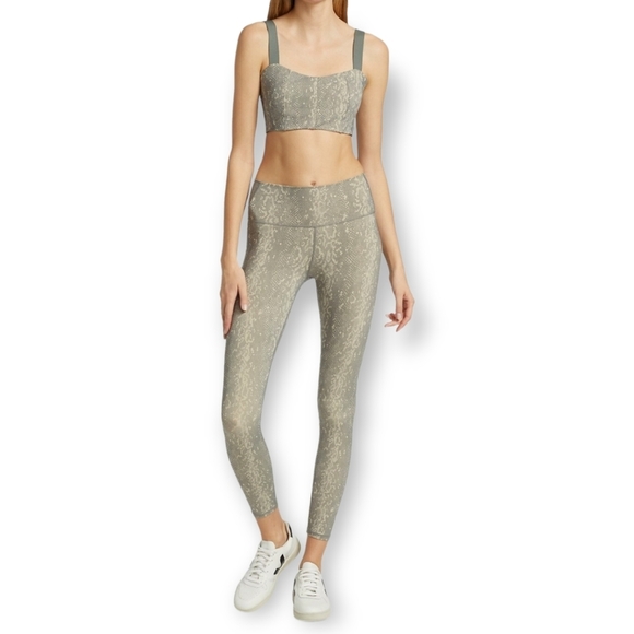 VARLEY Luna snakeskin print leggings size XL - Picture 2 of 8